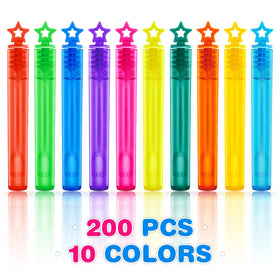 Bright 10-color set from AuroTops delivering lively bubbles with easy cleanup.