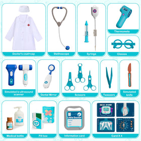 AuroTops Doctor Kit information card supports learning through simple health scenarios.