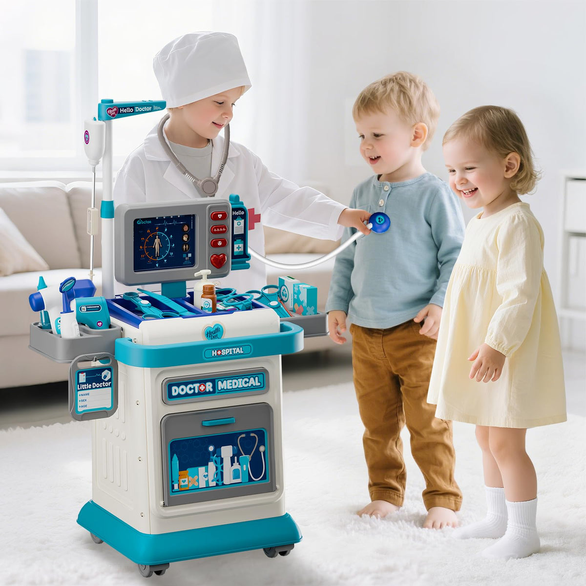 AuroTops Doctor Kit packaging shows complete set ready for gifting.
