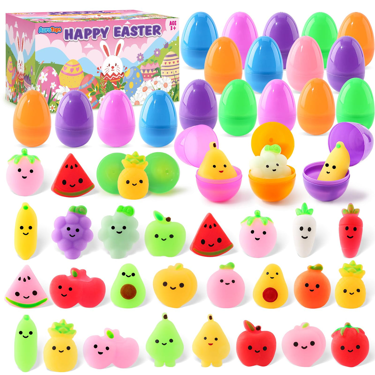 AuroTops Easter egg with toy for engaging egg hunts.