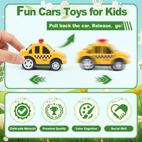AuroTops die-cast cars inside colorful Easter eggs for varied play.