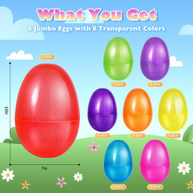 AuroTops giant 10-inch Easter egg ready for outdoor hunts and displays.