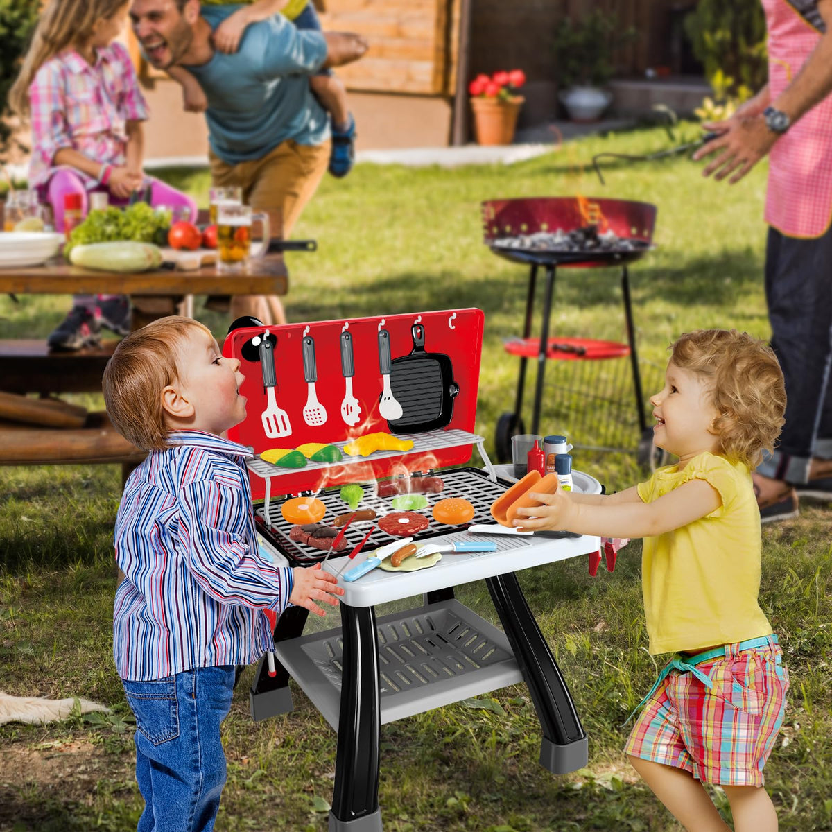 AuroTops kitchen playset assembly showing easy setup for imaginative sessions.