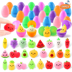 AuroTops squishy toy in egg aids grasping and coordination.
