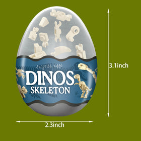 Auryee dinosaur figures inside eggs encourage imaginative play and assembly