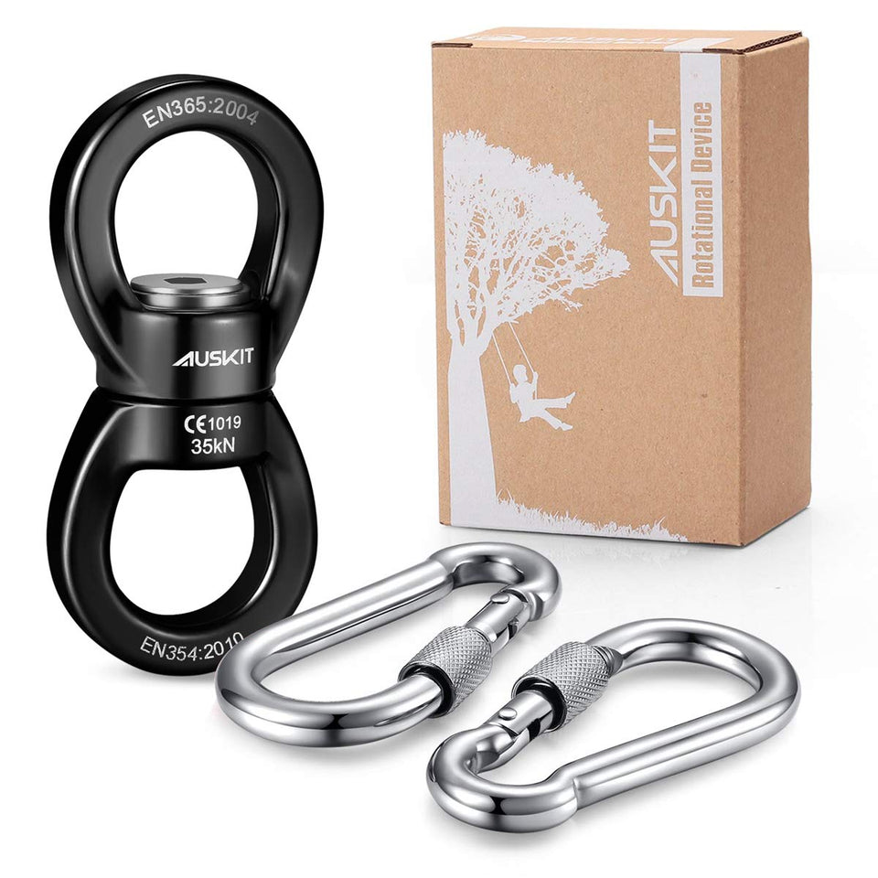 AusKit swing swivel 360-degree rotation for silent, smooth swinging