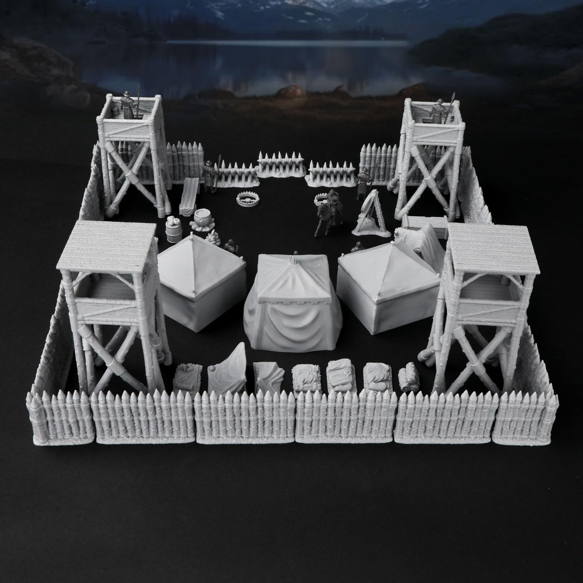 AUSPDICE AF676 figures bring life to battles with detailed miniatures for RPG storytelling.