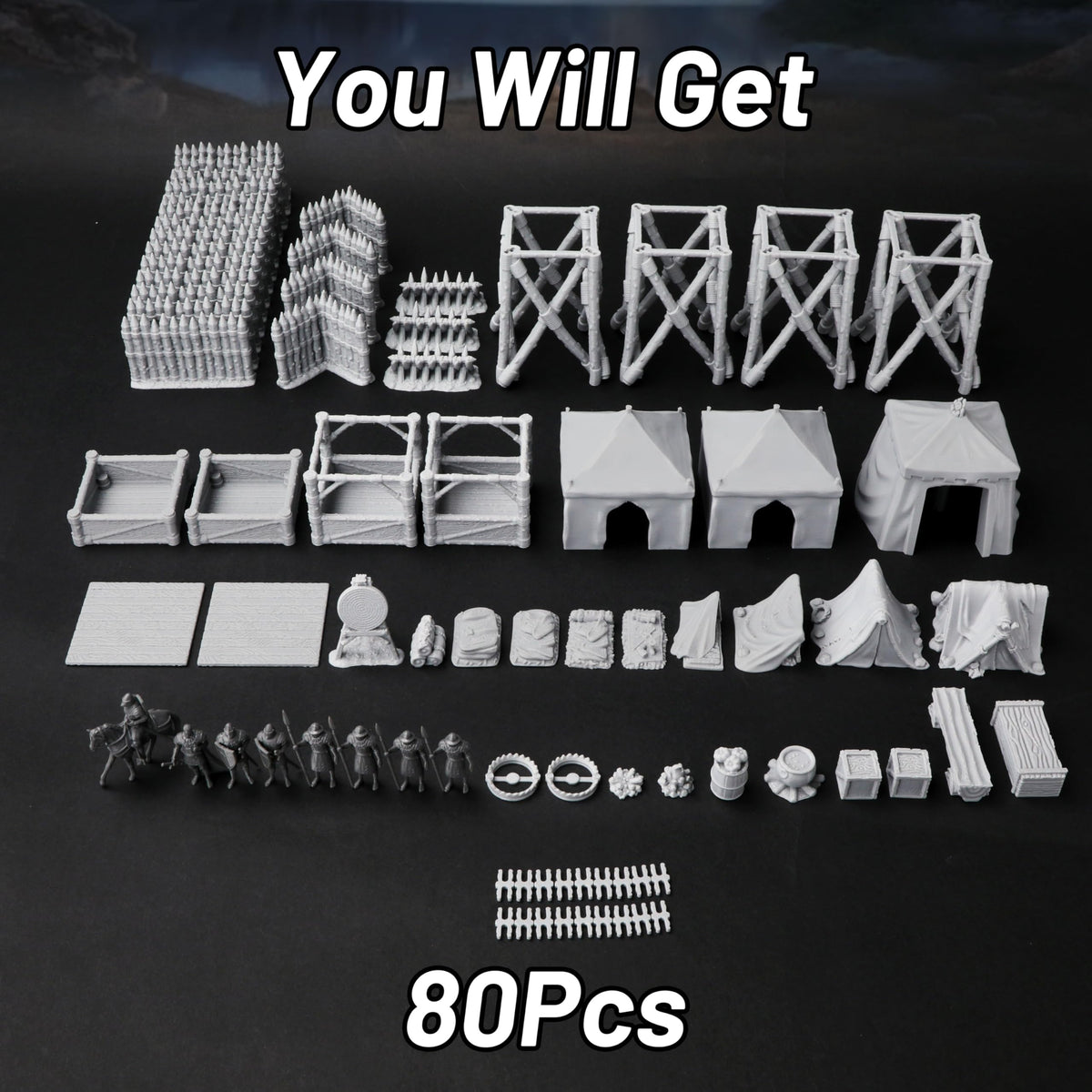 AUSPDICE AF676 modular assembly keeps setup quick and adaptable for different scenarios.