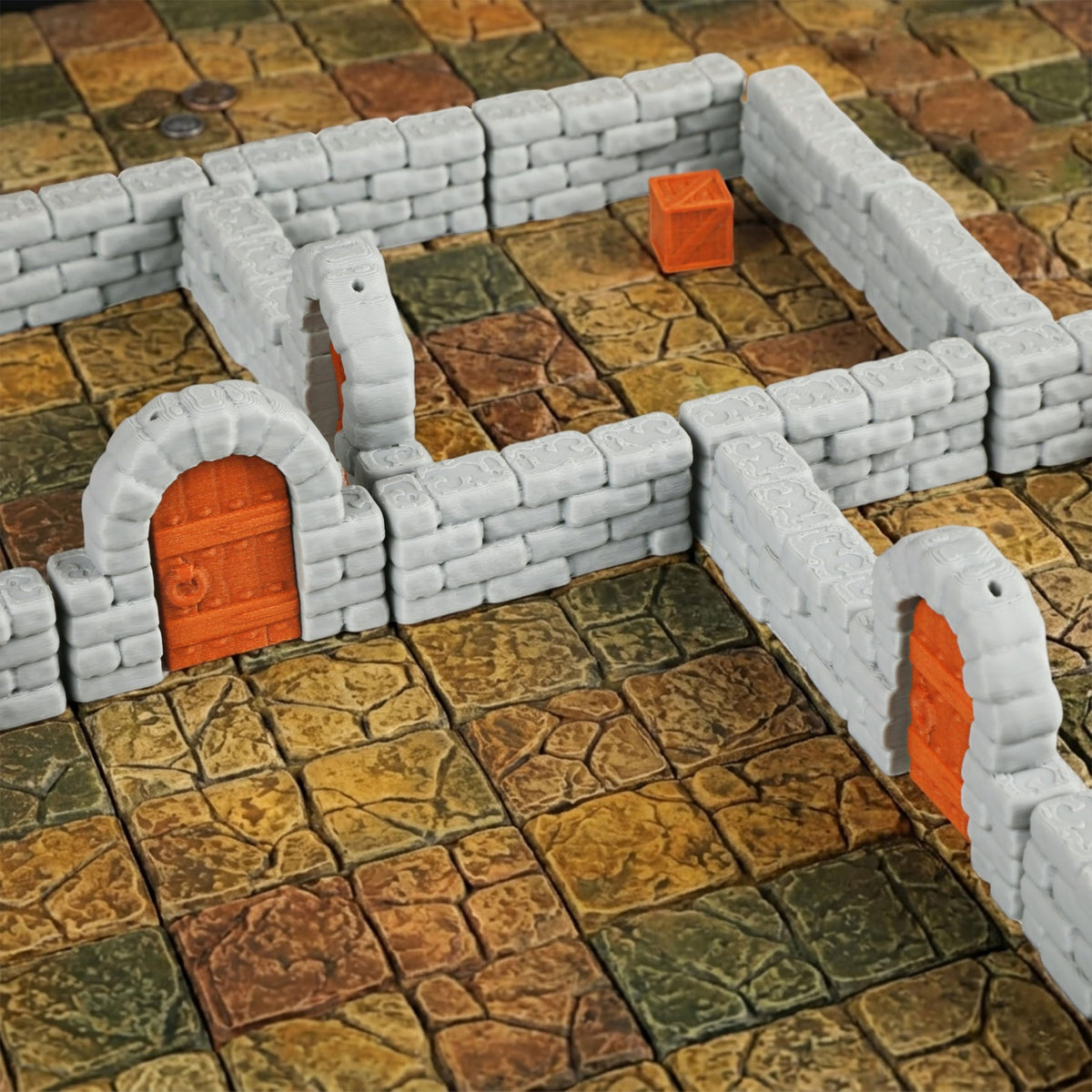AUSPDICE Dungeon expansion-pack-visual demonstrates expansion compatibility with the core set.