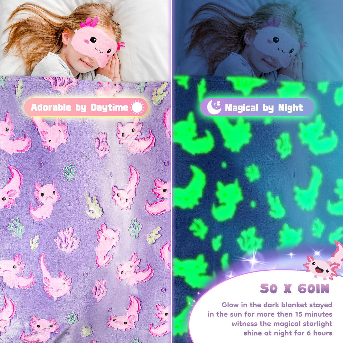 Auspicious Beginning axolotl crossbody bag with fluffy design