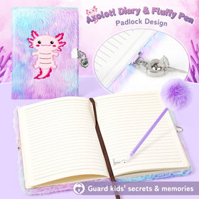 Auspicious Beginning axolotl keychain as a cute accessory