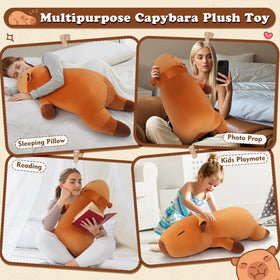 Auspicious Beginning Capybara plush makes a thoughtful birthday gift