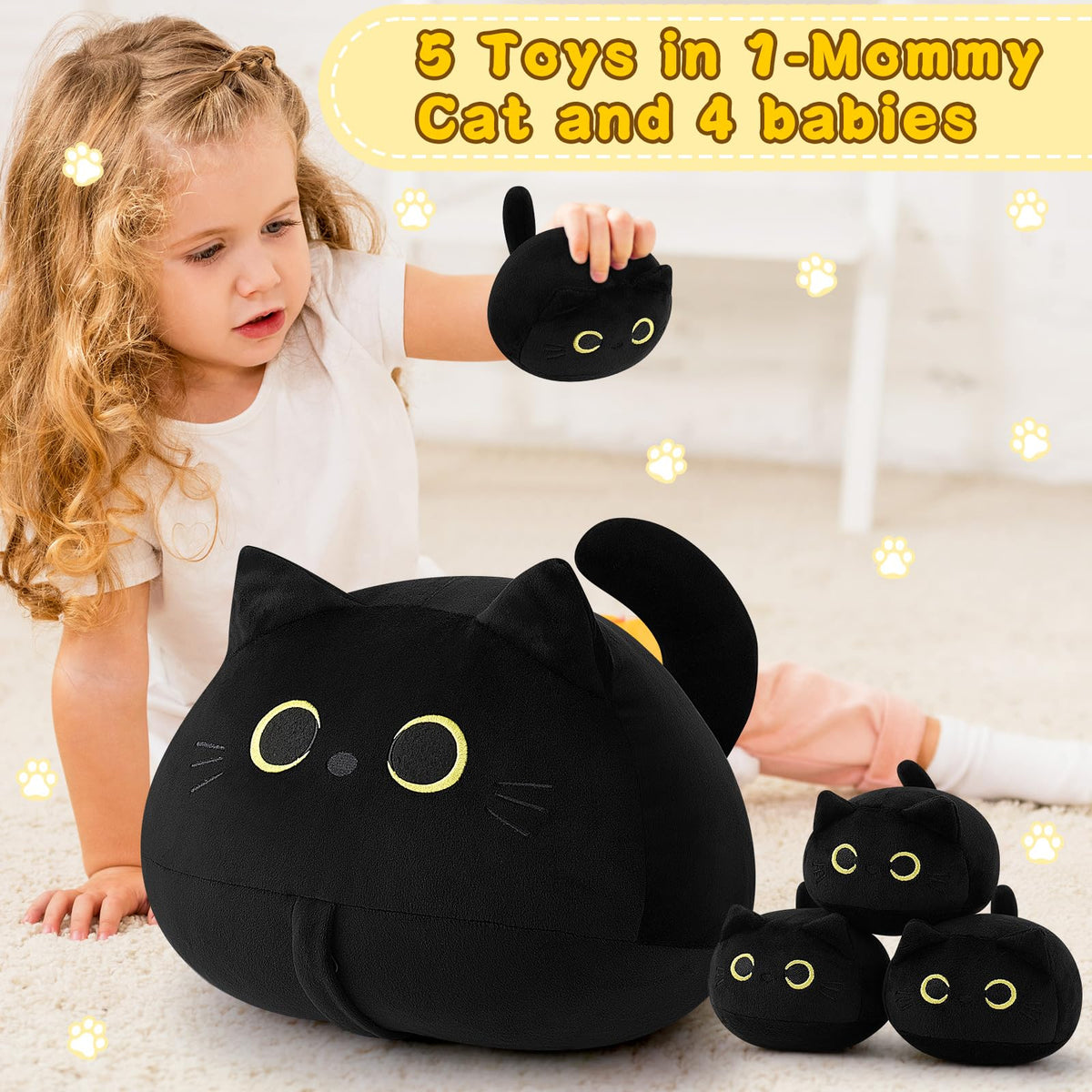 Auspicious Beginning CPSIA-certified plush with durable stitching for lasting cuddles.