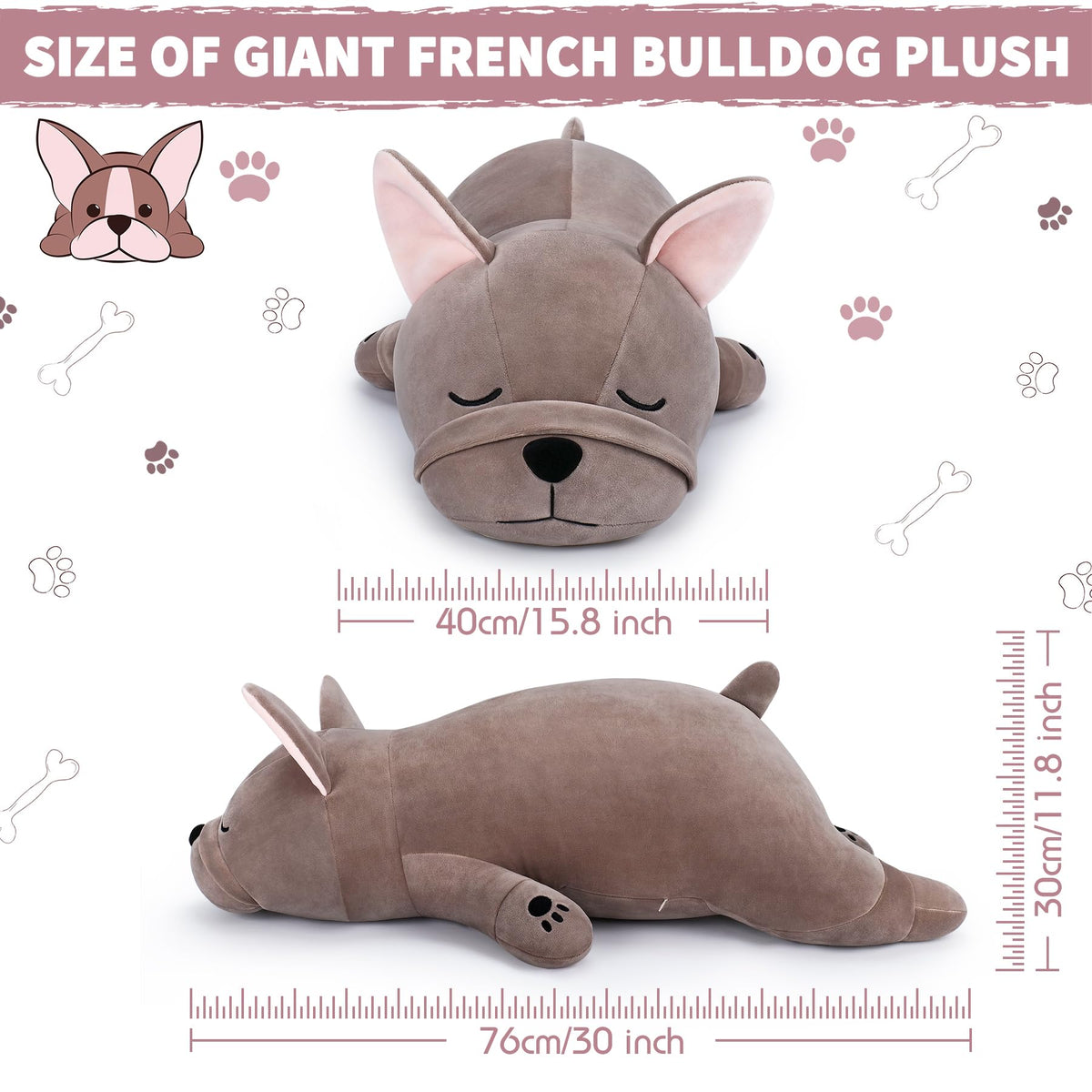 Close-up of soft-stretch fabric from Auspicious Beginning plush.