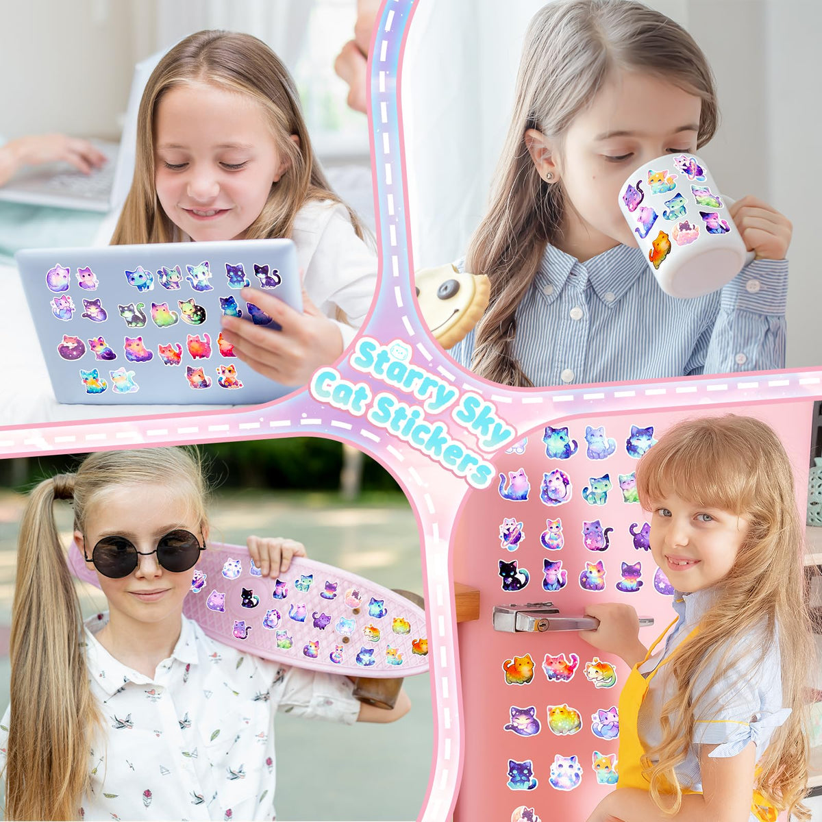 Auspicious Beginning unicorn cat charm bracelet adds sparkle to outfits