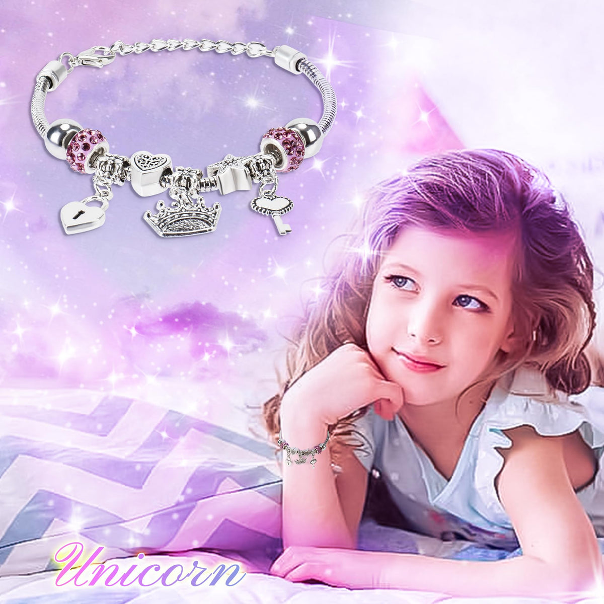 Auspicious Beginning unicorn crossbody bag for small treasures on the go