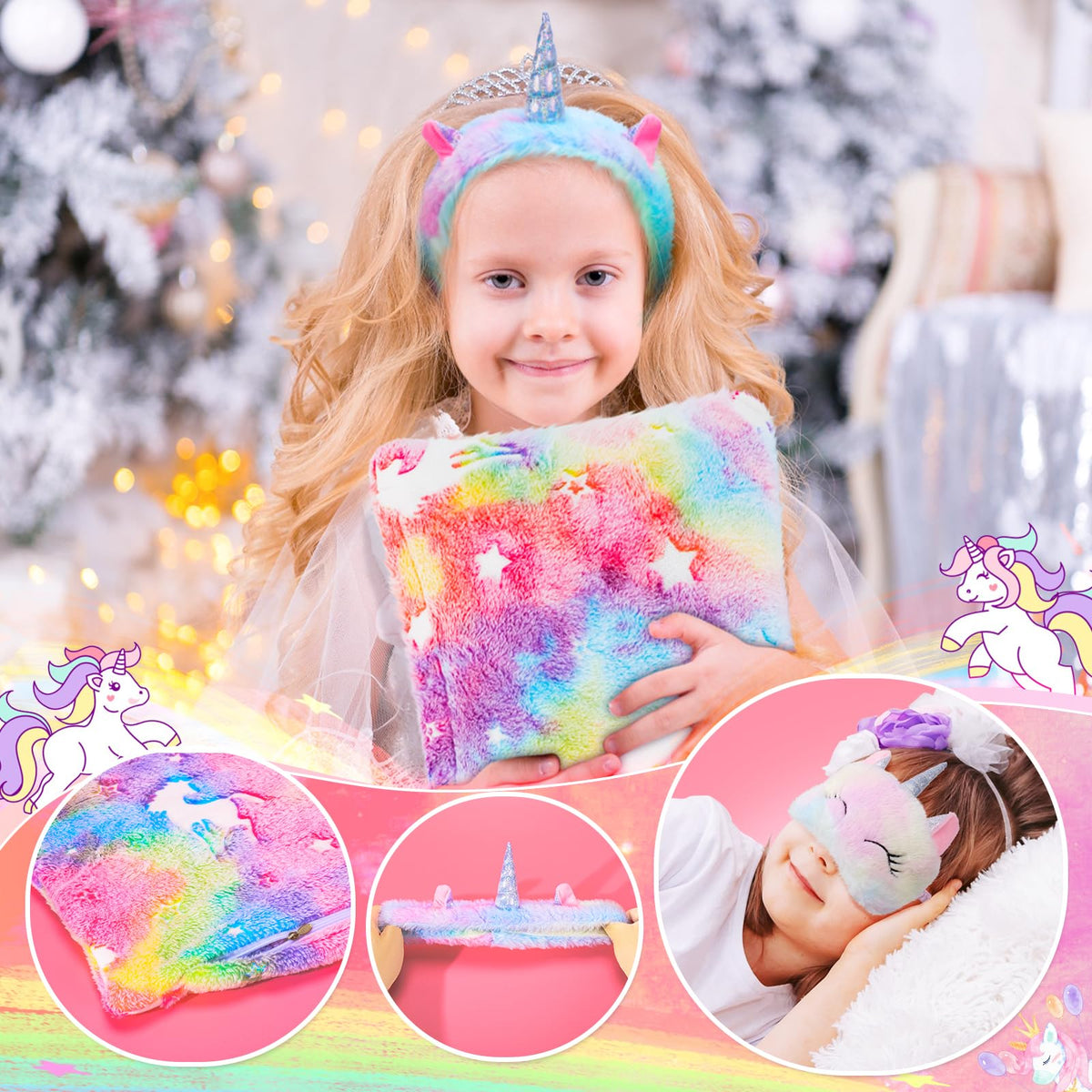 Auspicious Beginning unicorn headband adds playful charm to outfits