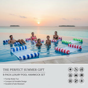 Auspicious Rain supports up to 242 lbs for comfortable lounging for adults and kids.