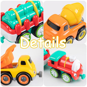 Auspint Magnetic Train Carriage Set magnetic suction: quick, easy connections for growing play