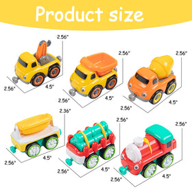 Auspint Magnetic Train Carriage Set transport cars: sturdy, kid-friendly construction for daily use