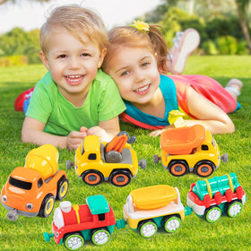 Auspint Magnetic Train Carriage Set colorful modules: encourages creative layouts and sensory exploration