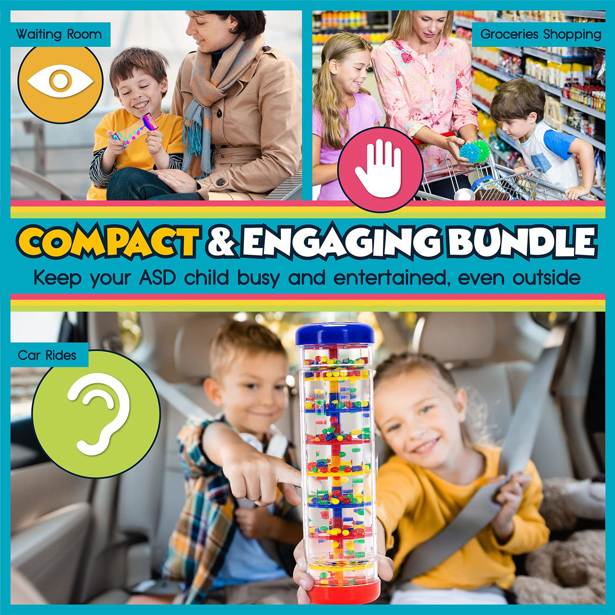 Autism & Prosperity autism stim kit supports safe, engaging play sessions.