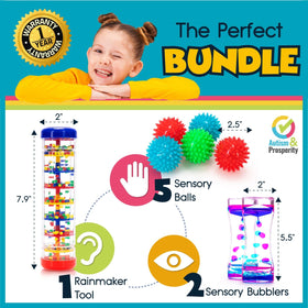 Autism & Prosperity portable calming tools fit in hands for on-the-go breaks.