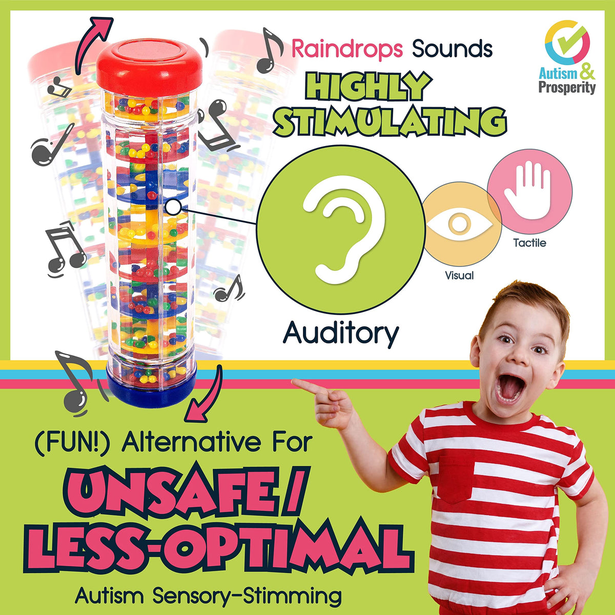 Autism & Prosperity textured spiky balls provide tactile feedback and durable fun.