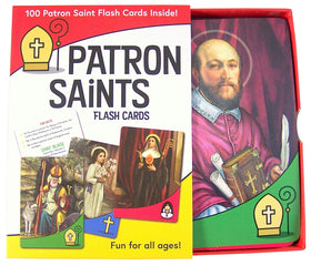 Autom Catholic Kids flash card Saint Benedict with portrait and quick facts for daily devotions.