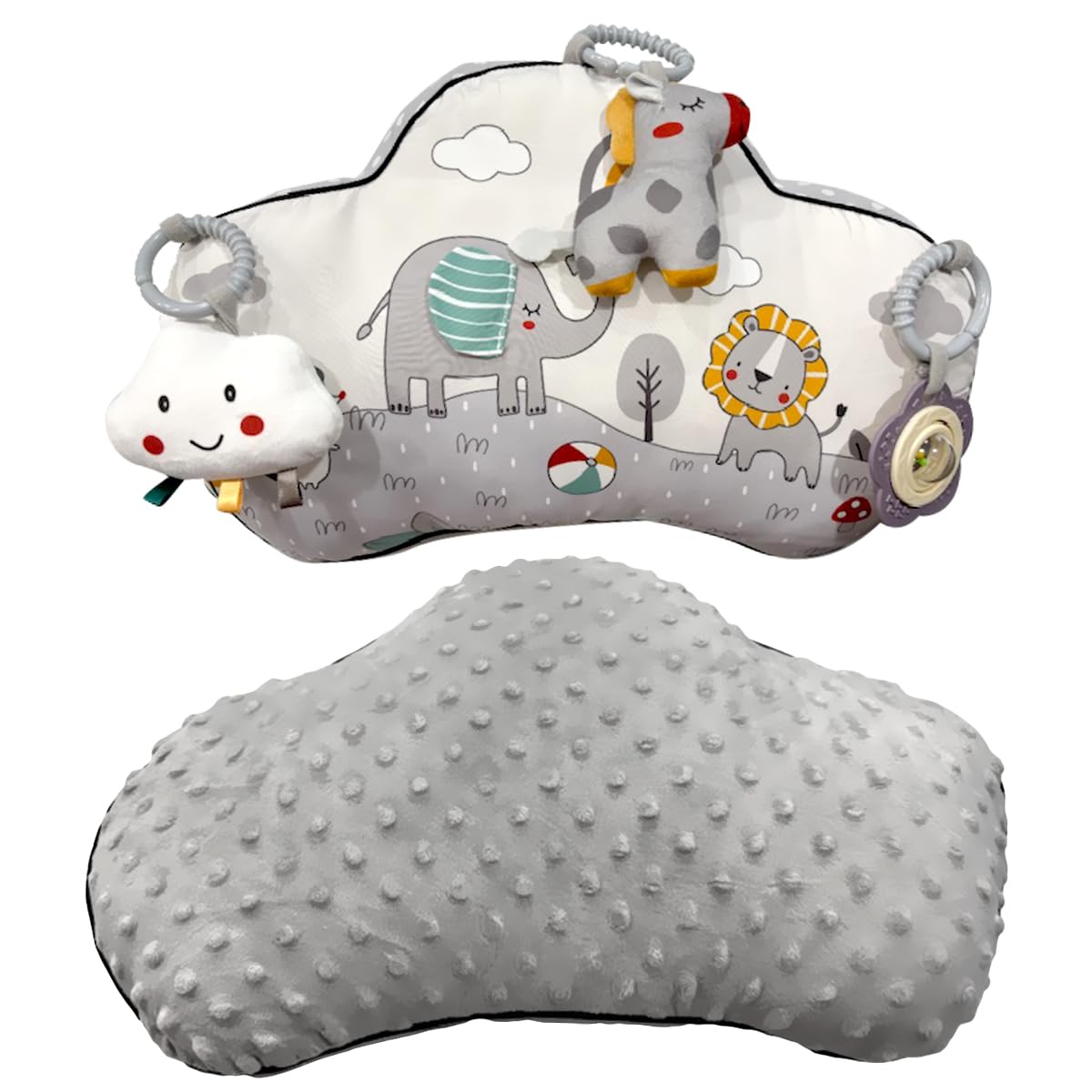 Soft breathable materials keep baby cool during tummy time with Autumn Bliss Co