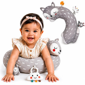 Autumn Bliss Co tummy-time angled wedge supports comfortable, supervised floor play.