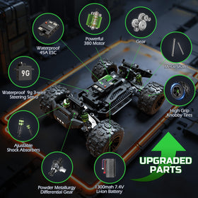 AUYRZ dual battery packs support longer play sessions.