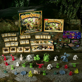 Avalon Hill HeroQuest Jungles Delthrak blightcrawler miniature creates dangerous exploration challenges.
