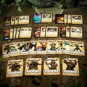 Avalon Hill HeroQuest Jungles Delthrak goblin warlock miniature increases encounter variety.