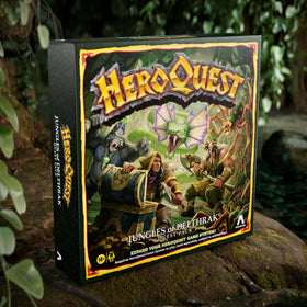 Avalon Hill HeroQuest Jungles Delthrak Berserker Explorer hero options expand play styles.