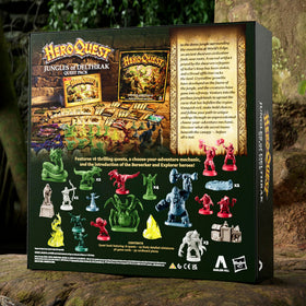 Avalon Hill HeroQuest Jungles Delthrak serpent miniature adds tense ambush possibilities.