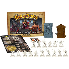 Avalon Hill HeroQuest tiles and artifacts showcase immersive maps.