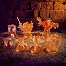 Avalon Hill Prophecy Telor Dice Set ready for strategic rolls