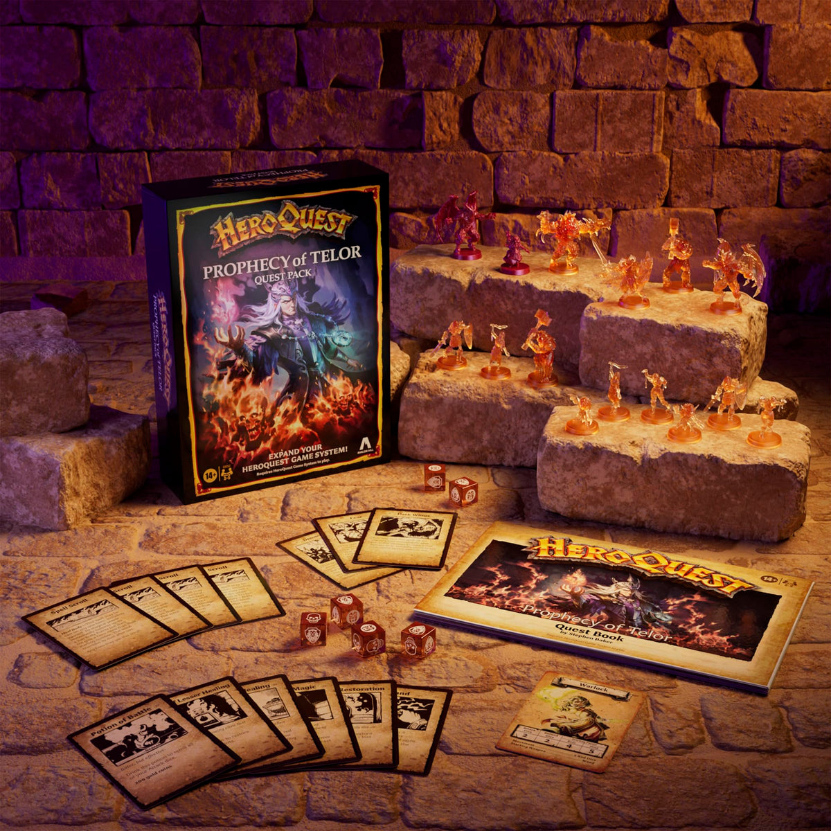 Avalon Hill Prophecy Telor Talisman of Lore model fuels lore-rich quests