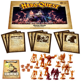 Avalon Hill Prophecy Telor Warlock Hero miniature for dynamic gameplay