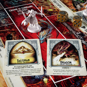 Avalon Hill Talisman adventure cards introducing new challenges and rewards