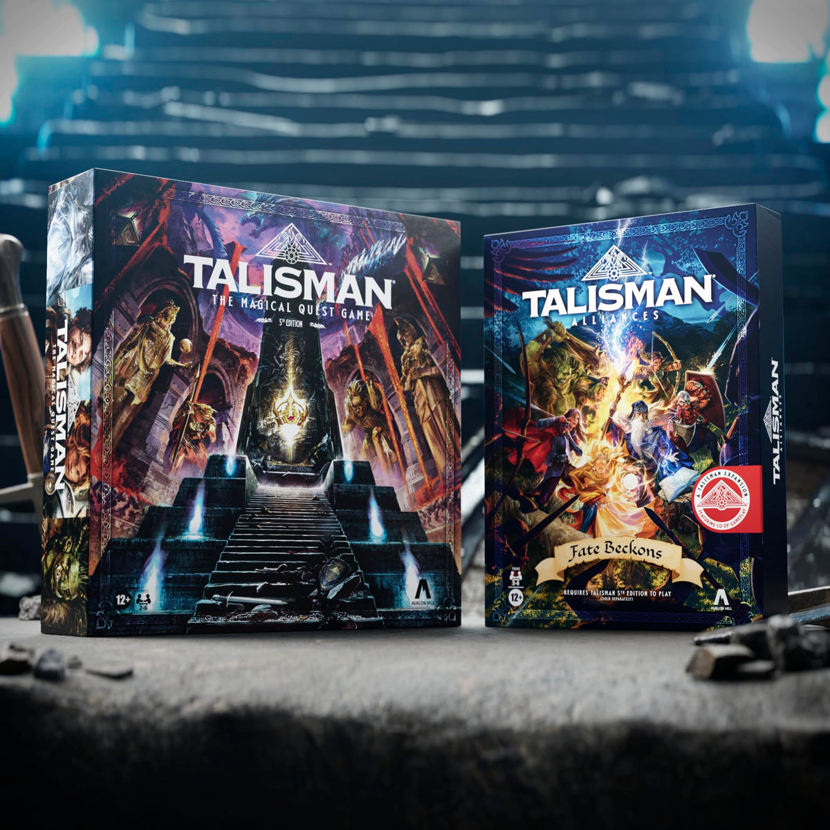 Avalon Hill Talisman Alliances doom tracker token builds tension