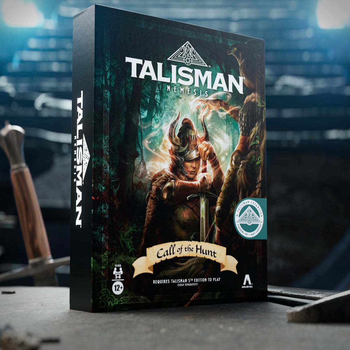Avalon Hill Talisman Nemesis Call of the Hunt detailed figures add narrative depth.