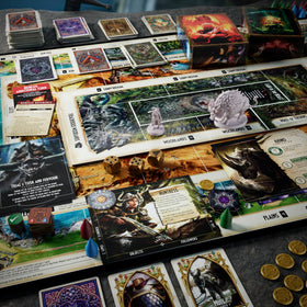 Avalon Hill Talisman Nemesis Call of the Hunt game-night setup enhances game nights.