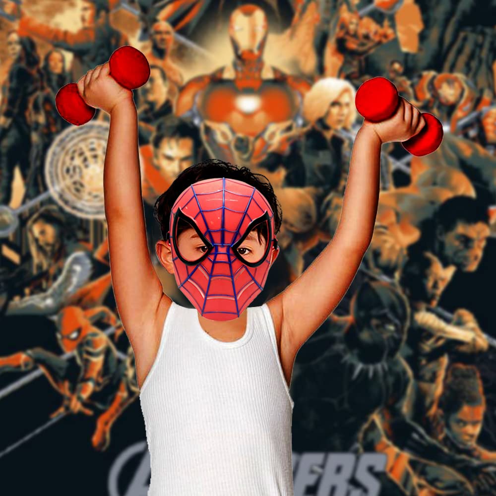 Avazera superhero mask made from thick plastic for durability during play