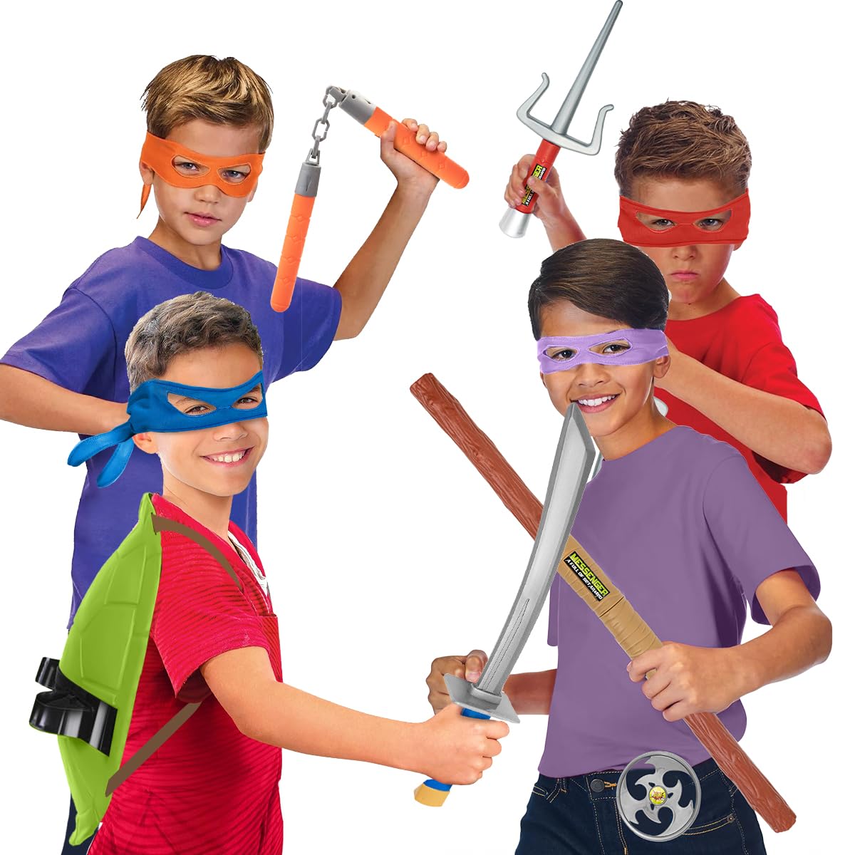 Avazera turtle eye mask, colorful disguise for storytelling.