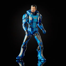Close-up of Atmosphere Iron Man armor detailing for collectors.