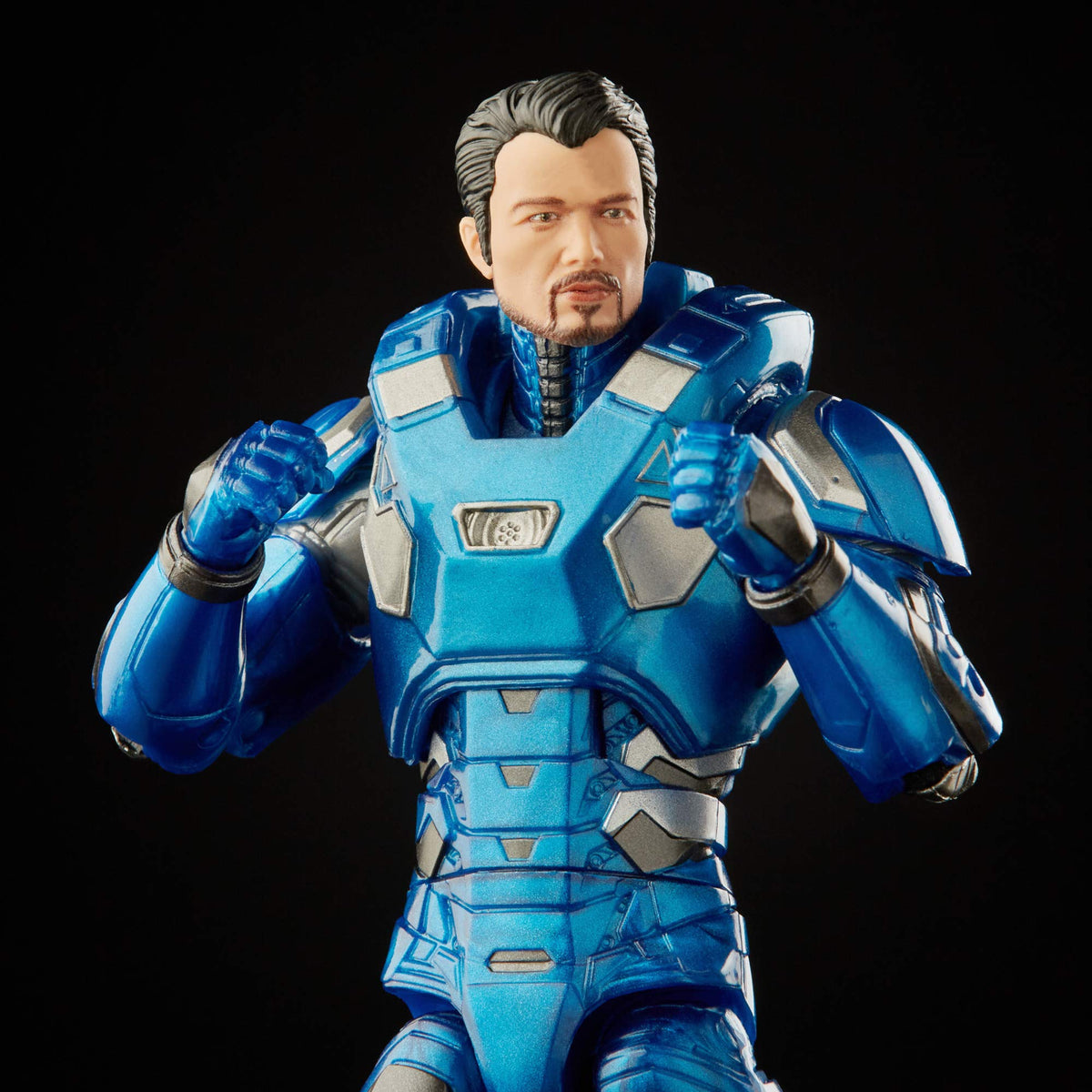 Atmosphere Iron Man figure in a pose-ready stance for photos.