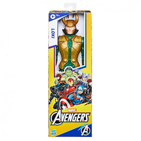 Avengers Titan Hero Blast Gear launcher, ready to pair with Loki figures for action sequences.