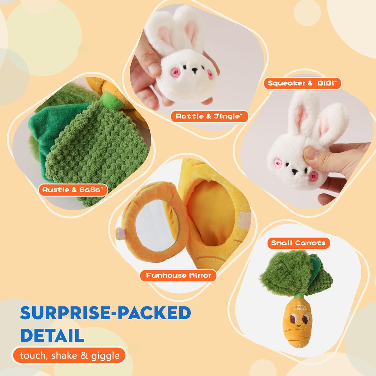 AVENLAND Elastic Top Hole promotes hand-eye coordination